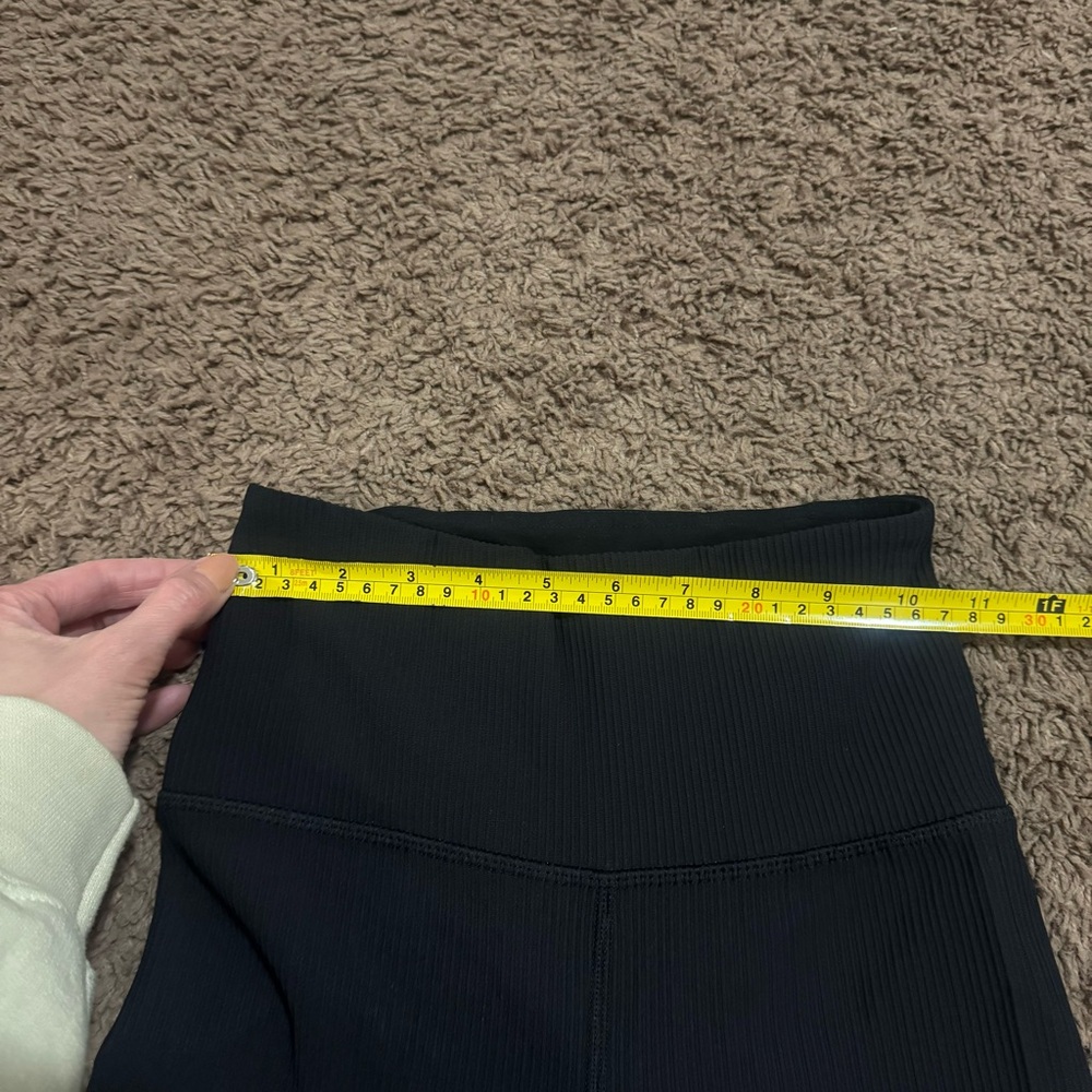 Athleta Leggings Black Elation Rib Tight Ultra High Rise Tights XS $89 - Picture 10 of 12